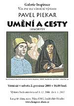 Pavel Piekar - Umn a cesty